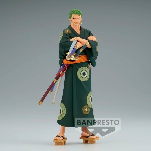 Dxf Figure The Grandline Series Roronoa Zoro Wano Country Yukata