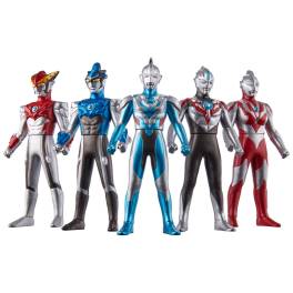 Ultraman Ultra Hero Series EX Glorious New Generation Heroes Set 2