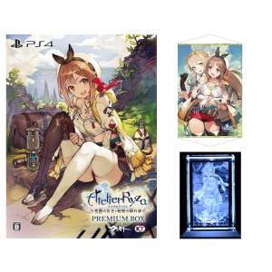 Atelier Ryza -Tokoyami no Jo-oh to Himitsu no Kakurega- Premium Box Famitsu DX Pack 3D Crystal Set [PS4]