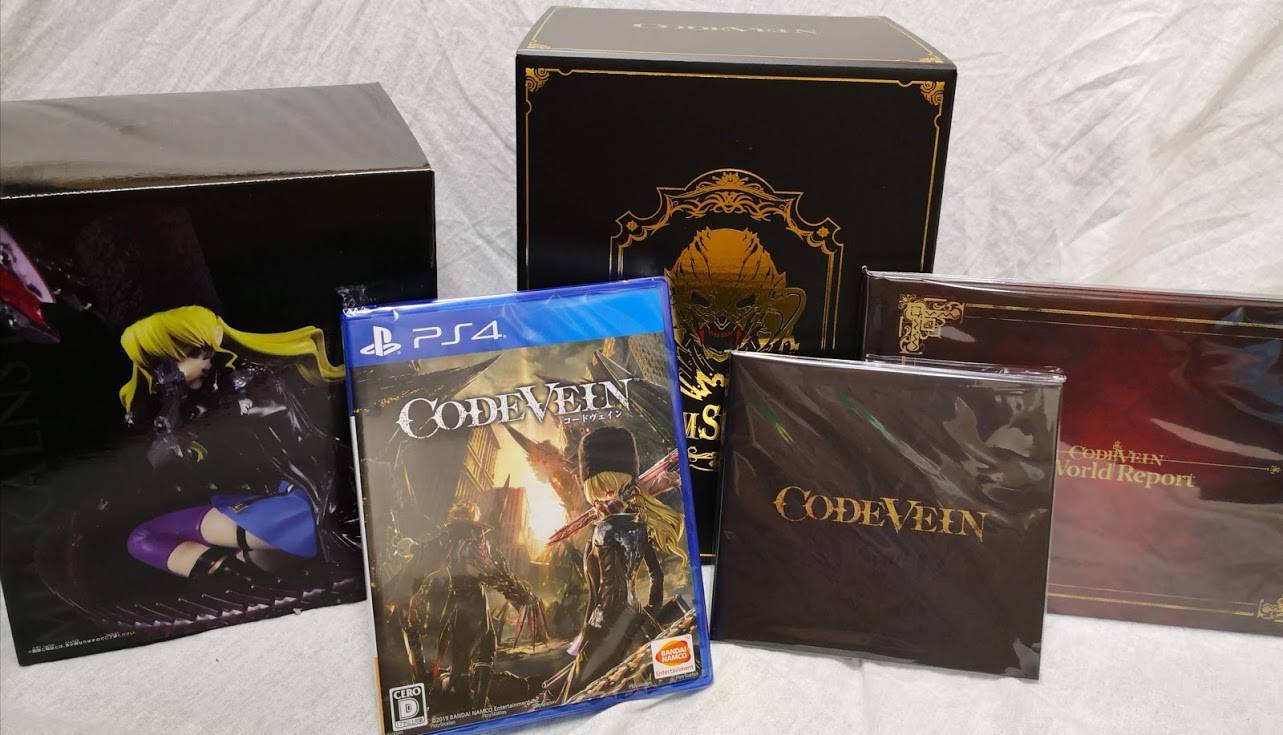 CODE VEIN Collector's Bloodthirst Edition - PS4 Japan Import