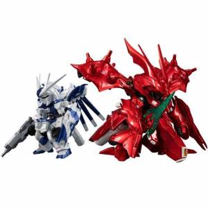 FW GUNDAM CONVERGE: CORE Hi-ν Gundam & Nightingale (metallic color ver.) Bandai Premium Limited Edition [Bandai]