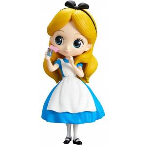 Q posket Disney Characters - Alice Thinking Time [Banpresto] [Used]
