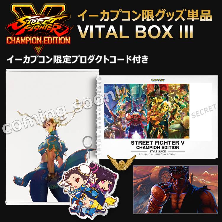 Street Fighter V Champion Edition - Vital Box III e-Capcom Limited Edition [ PS4] - Nin-Nin-Game.com