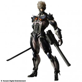 Metal Gear Solid-Raiden Custom Body Yellow Action Figure[Play Arts Kai ]