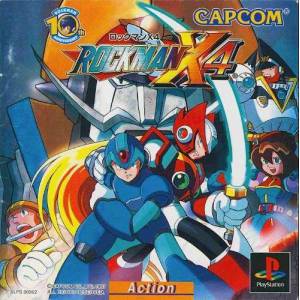 Rockman X4 / Mega Man X4 [PS1 - Used Good Condition]