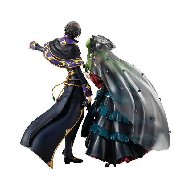 CODE GEASS L.L. & C.C. セット Megahouse Code Geass G.E.M. Series Lelouch L.L. & C.C Set