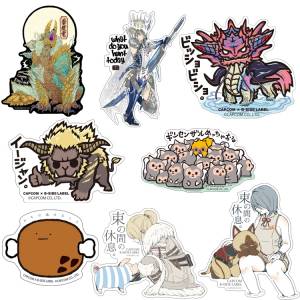 Capcom x B-SIDE LABEL Sticker - Monster Hunter 8 Stickers Set [Goods]