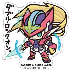Capcom x B-SIDE LABEL Sticker - Rockman / Mega Man ZX [Goods]