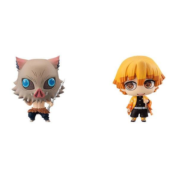 Chimi Mega Buddy Series! Zenitsu Agatsuma & Inosuke Hashibira Set Kimetsu no Yaiba: Demon ...