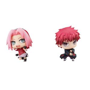 Naruto Shuippuden: Sakura Haruno VS Sasori Battle Set - Chimi Mega Buddy Series! (Set of 2) [MegaHouse]