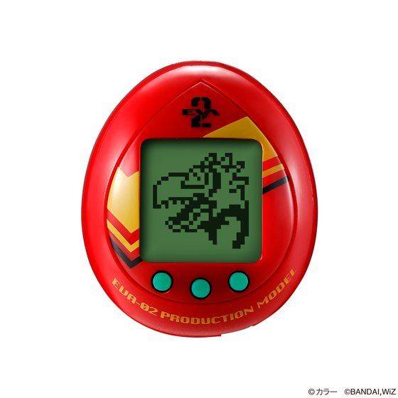 Tamagotchi Nano EVA-02 Production Model (Evangelion X Tamagotchi) Limited Edition [Bandai]