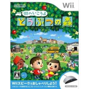 Machi e Ikouyo - Doubutsu no Mori / Animal Crossing - City Folk + Wii Speak [Wii - Used Good Condition]