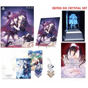 DATE A LIVE Ren Distopia Famitsu DX Pack 3D Crystal Set [PS4]
