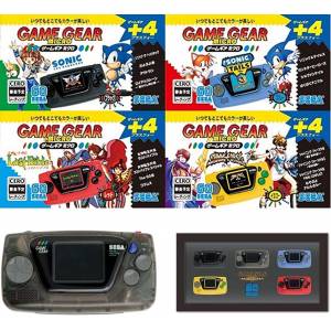 Game Gear Micro 4 Color Set DX Pack (Smoke Collector's Edition & Big Window Micro Bonus) [SEGA - Brand new]