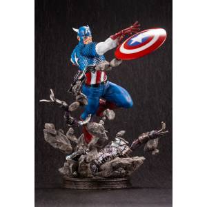 MARVEL UNIVERSE MARVEL AVENGERS Captain America Fine Art Statue [Kotobukiya]