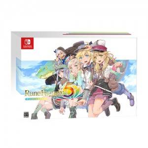 Rune Factory 5 Premium Box Famitsu DX Pack 3D Crystal Set [Switch]