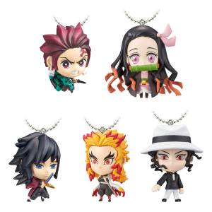 Demon Slayer: Kimetsu no Yaiba Deform Mascot 5Pack BOX (CANDY TOY) [Bandai]