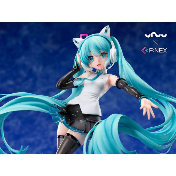 Yowu hatsune miku cat online ear headphone limited edition