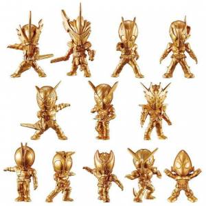Kamen Rider Gold Figure 04 (16 pieces) CANDY TOY ( REISSUE) [Bandai]