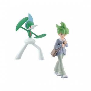 Pokemon Scale World Hoenn Region Gallade and Wally Limited Edition [Bandai]