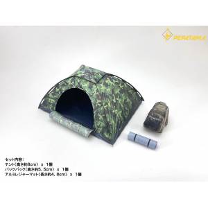 1/12 Scale Paper Diorama M-008 Tent Set A [Dragon Horse]