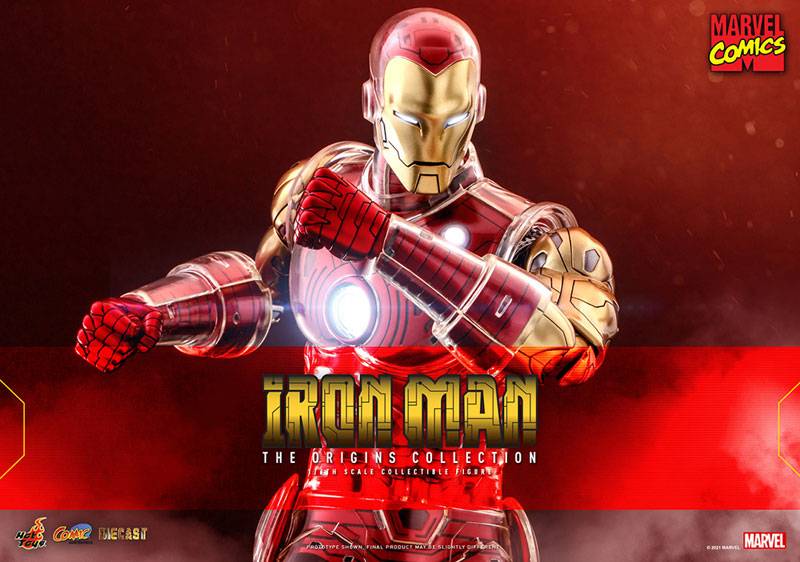 Comic Masterpiece DIECAST Marvel Comics 1/6 Iron Man [Hot Toys]