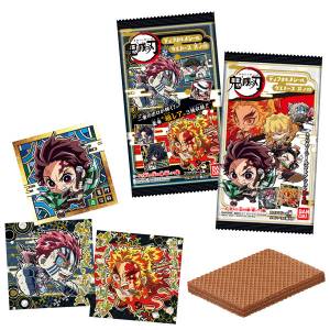 Demon Slayer: Kimetsu no Yaiba Diformed Sticker Wafer 4 20Pack BOX BOX (CANDY TOY) [Bandai]