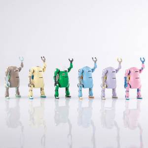 Tiny Mechatro WeGo 3 6 Pack BOX [Sentinel]