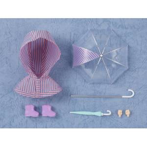 Nendoroid Doll: Outfit Set (Rain Poncho - Stripes) LIMITED EDITION [Nendoroid]