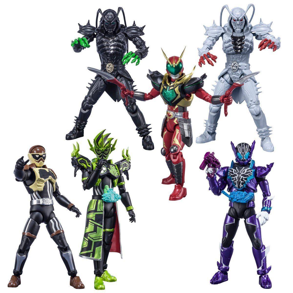 SHODO-O Kamen Rider 7 10 Pack BOX (CANDY TOY) [Bandai]