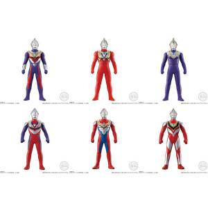 Sofubi Hero Ultraman Trigger & Ultra Heroes 10PACKS BOX CANDY TOY [Bandai]