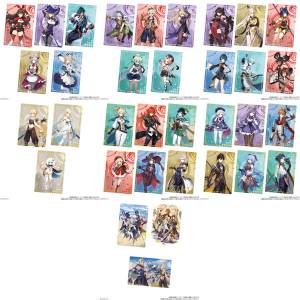 Genshin Impact Wafer 20Pack BOX (CANDY TOY) [Bandai]