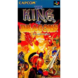 The King of Dragons [SFC - Used Good Condition]