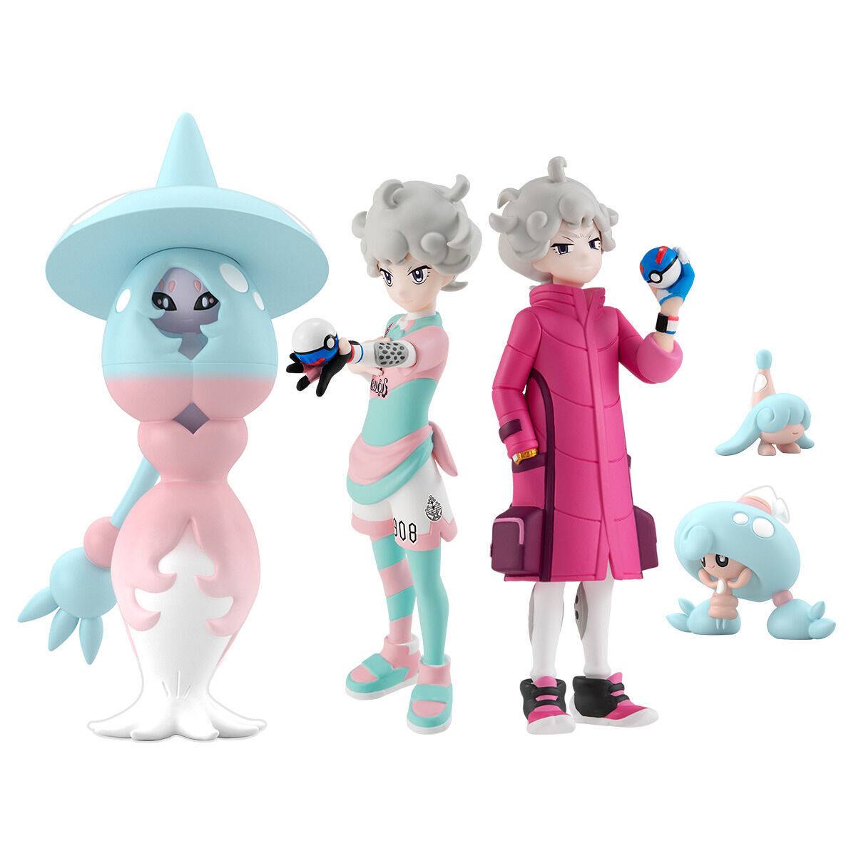 Pokemon Scale World: Galar Region - Bede, Hattrem, Hatterene, Hatenna - (CANDY TOY) LIMITED EDITION [Bandai]