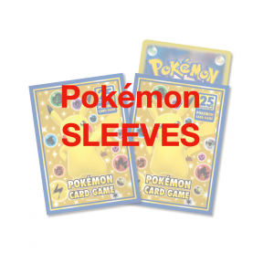 Pokemon Card Sleeves: Sword & Shield Series - 25th ANNIVERSARY COLLECTION 10x Pack Box [ACCESSORY]