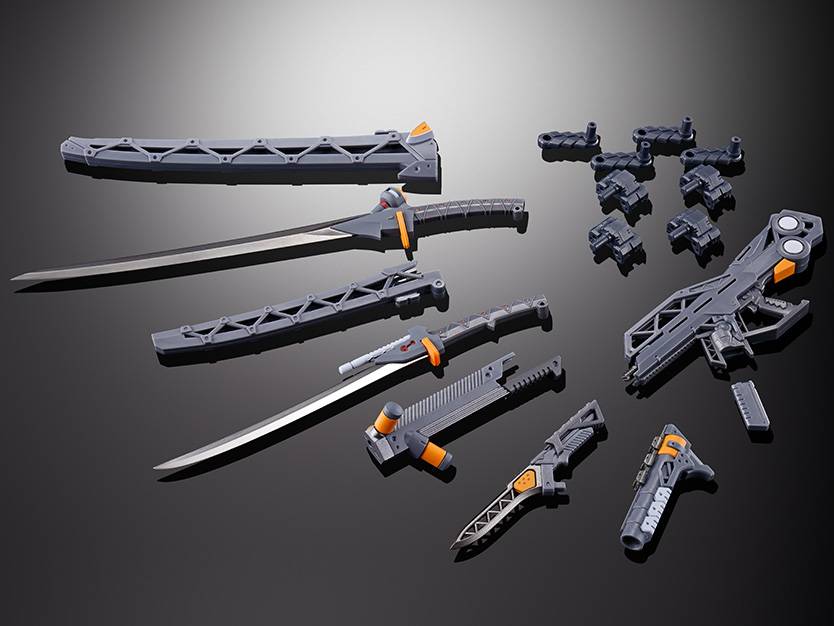 METAL BUILD: Shin Seiki Evangelion - Weapons Set [Bandai]