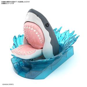 Exploring Lab Nature Great White Shark - Plastic Model [Bandai Spirits]