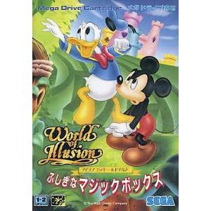 World of Illusion - I Love Mickey & Donald - Fushigi na Magic Box [MD - Occasion BE]