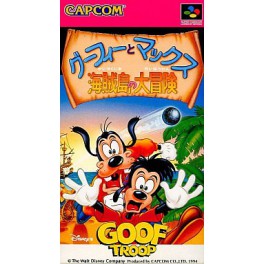 Goof Troop - Gūfii to Makkusu Kaizoku Shima no Daibouken [SFC - Used Good Condition]
