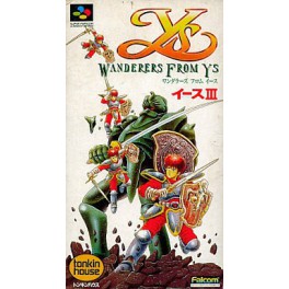Ys III - Wanderers from Ys [SFC - occasion BE]