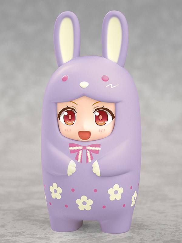 Nendoroid More: Nendoroid Kigurumi Face Parts Case - Happiness Bunny 01 (purple) [Good Smi...