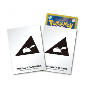 Pokemon Card Game: DECK SHIELD - Pro Pikachu Ver.2 - 64 Sleeves/Pack [ACCESSORY]