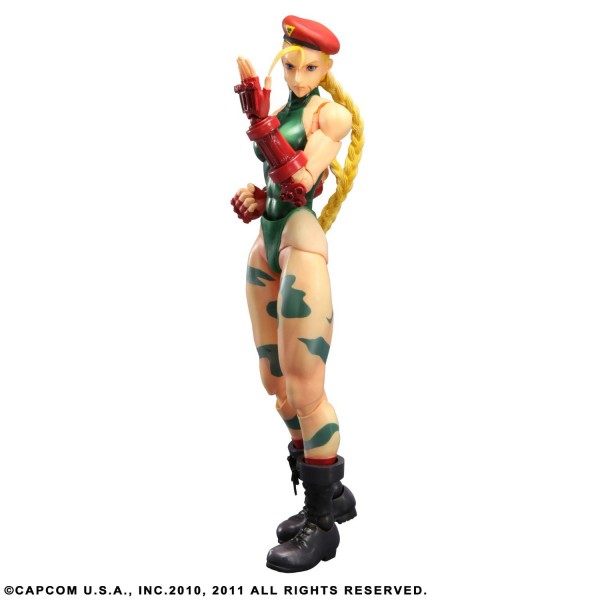 Super Street Fighter IV Guile Play Arts Kai Action Figure