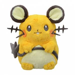 Pokemon Plush: Fluffy hugging - Dedenne - Limited Edition [The Pokémon Company]