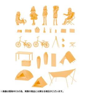 ARTPLA: Yuru Camp Camp - Outdoor Activities Club Set 1/24 - Plastic Model [Kaiyodo]