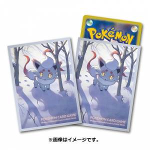 Pokemon Card Game: DECK SHIELD - Zorua - Hisuian Form - 64 Sleeves/Pack [ACCESSORY]