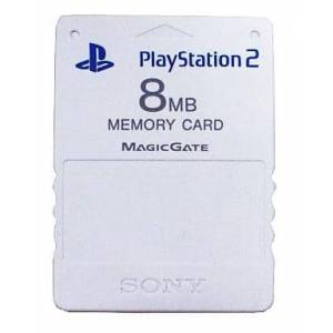 Memory Card 8MB - Ceramic White [PS2 - Occasion / Loose]