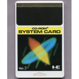CD-Rom System Card ver. 2.1 [PCE CD - used good condition]