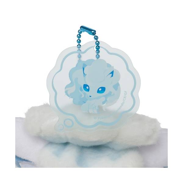 Pokemon Center Vulpix & Alolan Vulpix Magnetic Pair Mascot – 2024 Japan Plush