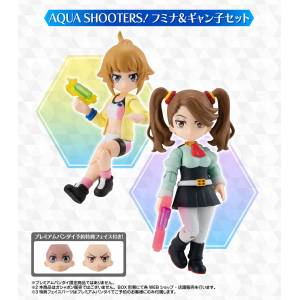 AQUA SHOOTERS: Gundam Build Fighters Try - Hoshino Fumina & Sazaki Kaoruko - LIMITED + BONUS [Bandai]